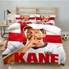 3PCS Football Player Kane  Bedding set,Ideal for1pc Duvet Cover And 2pcs Pillowcases Perfect for Christmas gift,Ideal for Bedroom, Dormitory