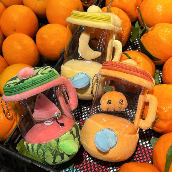 Juicer Doll Fun Interactive Plush Toy Blender Funny Expression Toy Decorative