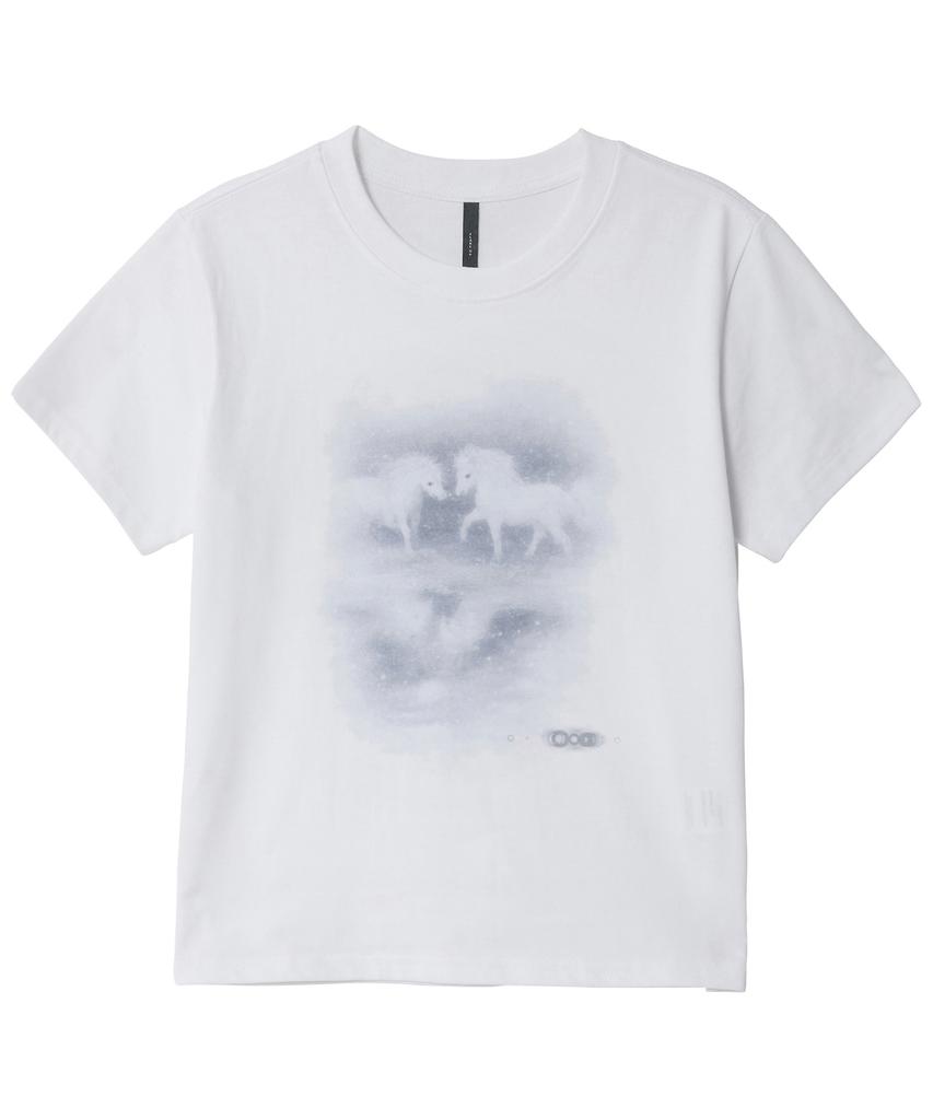 Peulleeoeob Miyu T-Shirt (Fl-132_White)