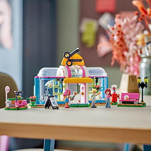 LEGO Friends Heartlake City Hair Salon 41743 Toy, Building Blocks, Pretend Play, City Building, Girls, Ages 6 and Up