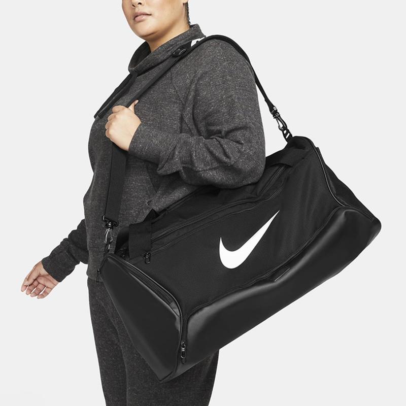 Nike 60L Polyester Handbag, Crossbody Bag, Luggage Bag, Travel Bag Unisex Black Casual DH7710-010
