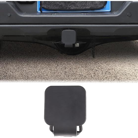 Aunginsy Trailer Hitch Cover Compatible with Toyota Tundra 2022 2023 2024 Pickup Trailer Hitch Cover Tube Plug Insert Rubber Tow Receiver Hitch Tube