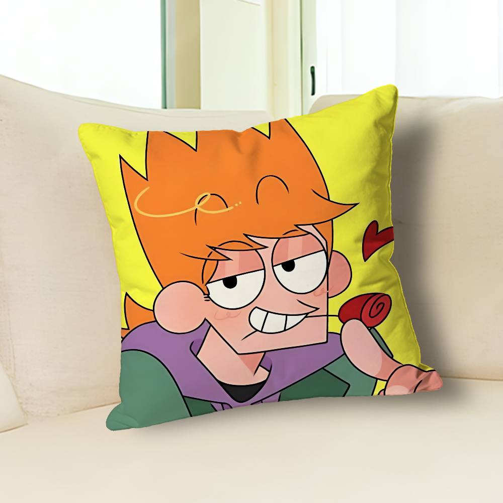 Funny E-Eddsworlds-S Various Sizes Square Pillow Case For Car Home Bedchamber Decor Custom Valentine gift