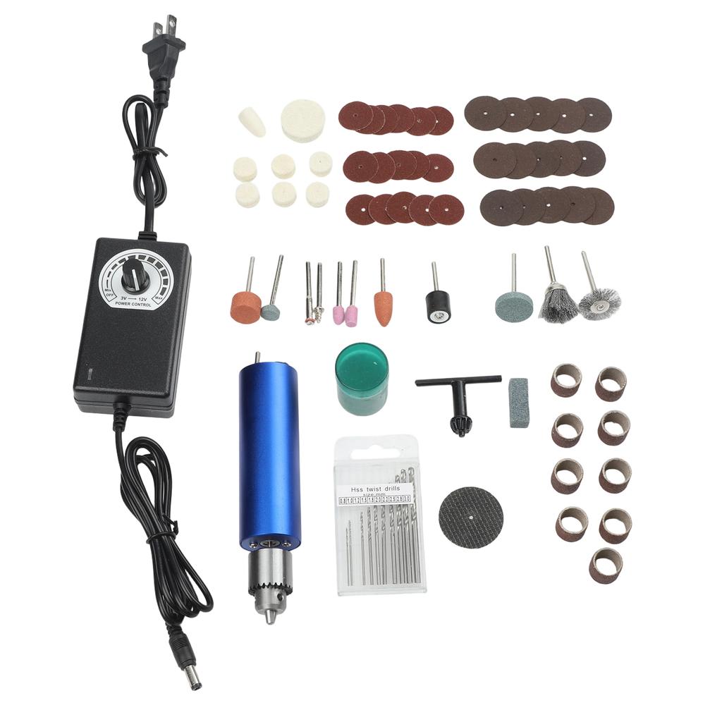 DIY Crafting Resin Polishing Kit Engraving Drill Compact Polishing Machine Electric Drill Compact Ergonomic Design