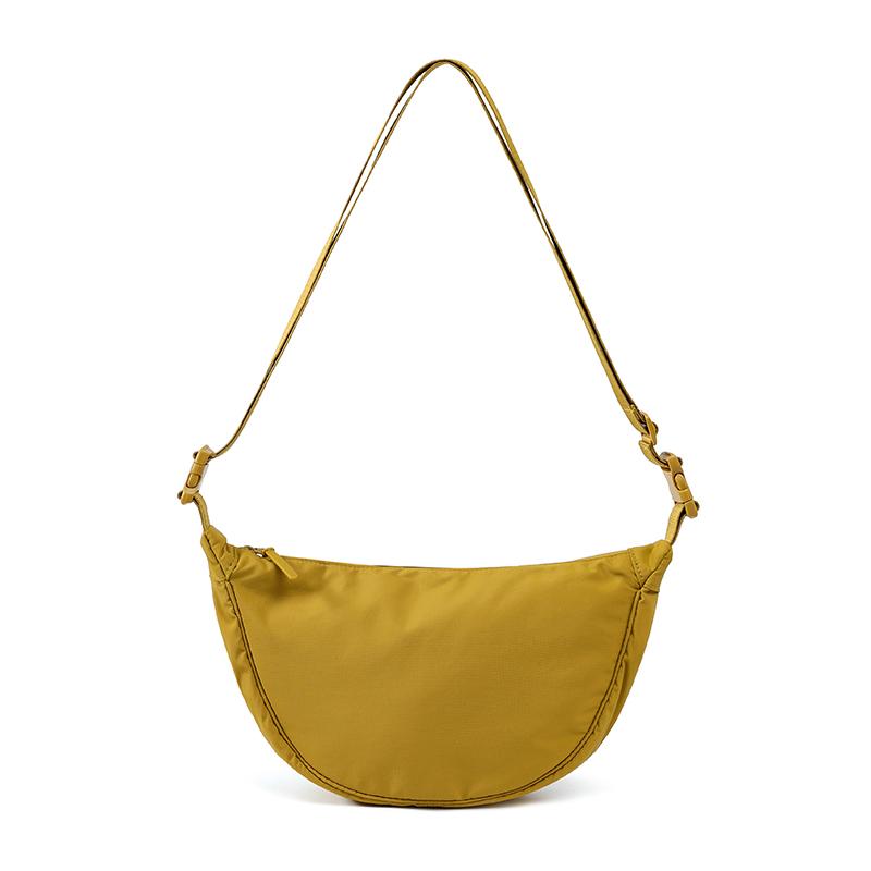 Lightweight Shoulder Bag Soid Color Unisex Chest Bag Commuter Bag