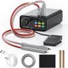 AAAF Rotary Knob Operation 100 Gears Adjustable Foot Pedal Operated 10000Mah Battery Spot Welder, 0.1-0.3Mm