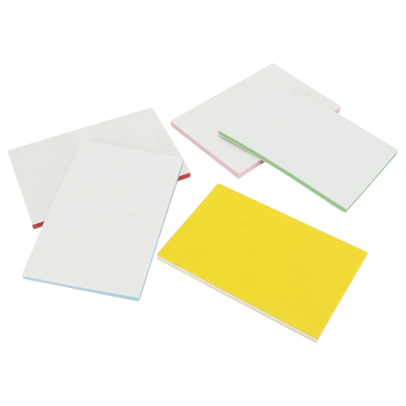 

6 шт. Резиновый блок для резьбы Тетрагонум Разноцветный Многослойный Двусторонний Сделай сам Резиновый блок Штамп