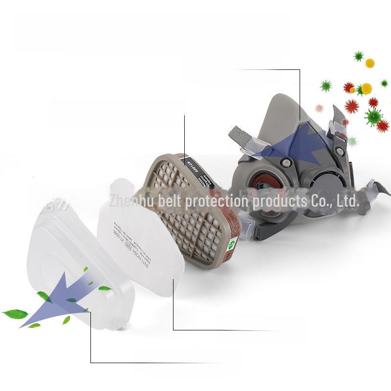 "6200 Protective Gas Mask for Spray Paint, Pesticides, Chemicals, and Formaldehyde"