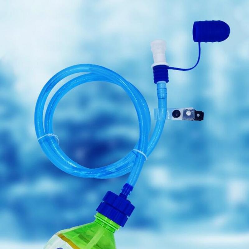 Wasserflasche Trinkschlauch Radfahren Camping Wasserbeutel Trinkblasensystem Schlauchset TPU-freies Trinkblasensystem