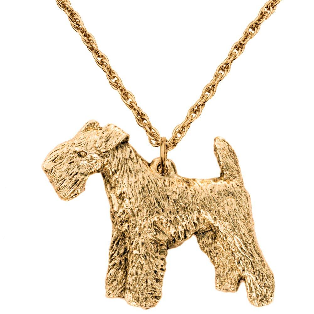 Lakeland Terrier British-made Art Dog Pendant Necklace Collection
