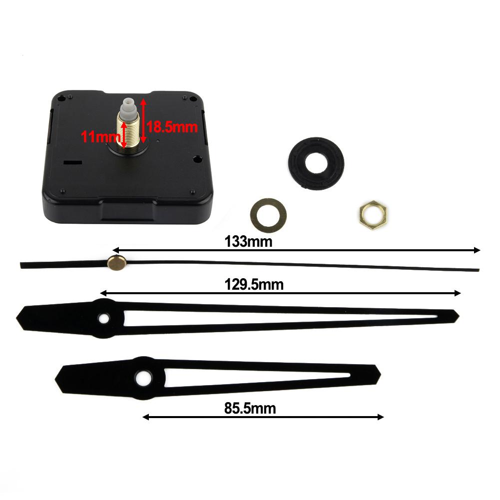 Sun Super Long Shaft Movement Silent DIY Wall Clock Mechanism Core 28mm Quartz Central Movement Parts Cross Stitch Frame