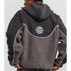 Women's Fashionable Daily Versatile Casual Hooded Sweatshirt, Daily Long Sleeved Patch Top Sweatshirt