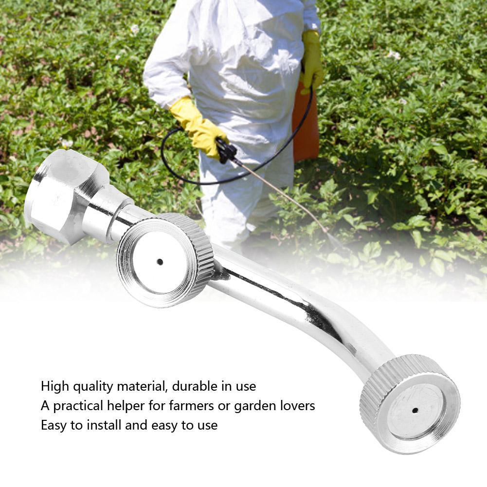 G1/4 Podwójna dysza ze stali nierdzewnej wachlarzowa dysza rozpylająca akcesorium do opryskiwacza elektrycznego rolniczego