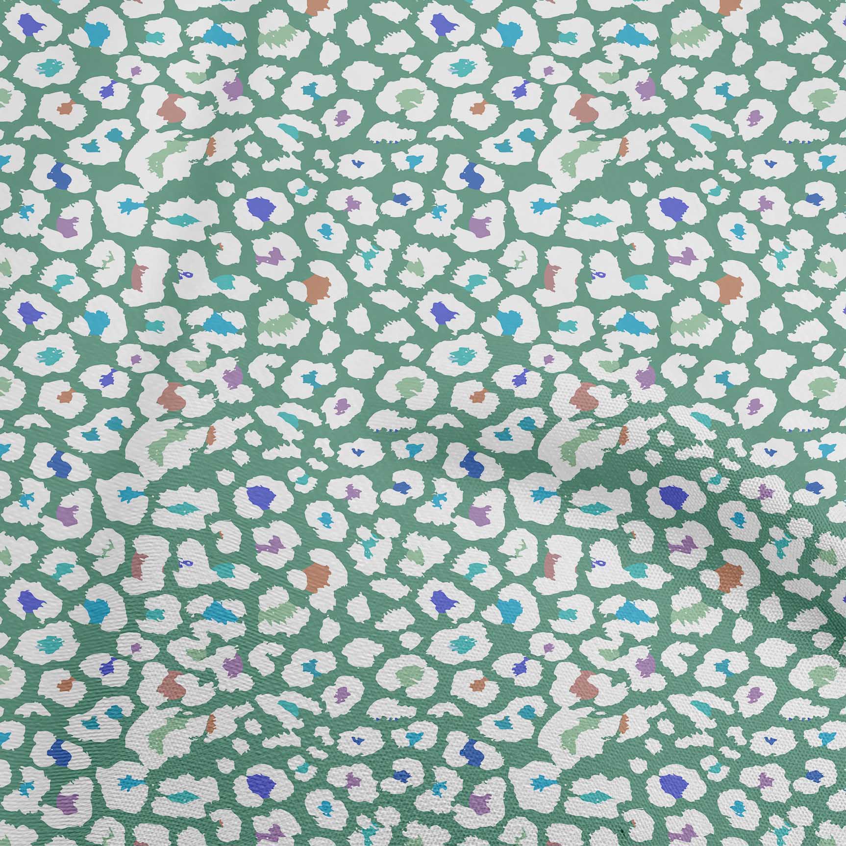 

OneOone Cotton Flex Dusty Blue Fabric Тканина зі шкіри тварин для пошиття тканини для рукоділля з принтом у дворі 40 дюймів 42 Inch Wide - Viscose Chiffon кольору морської хвилі