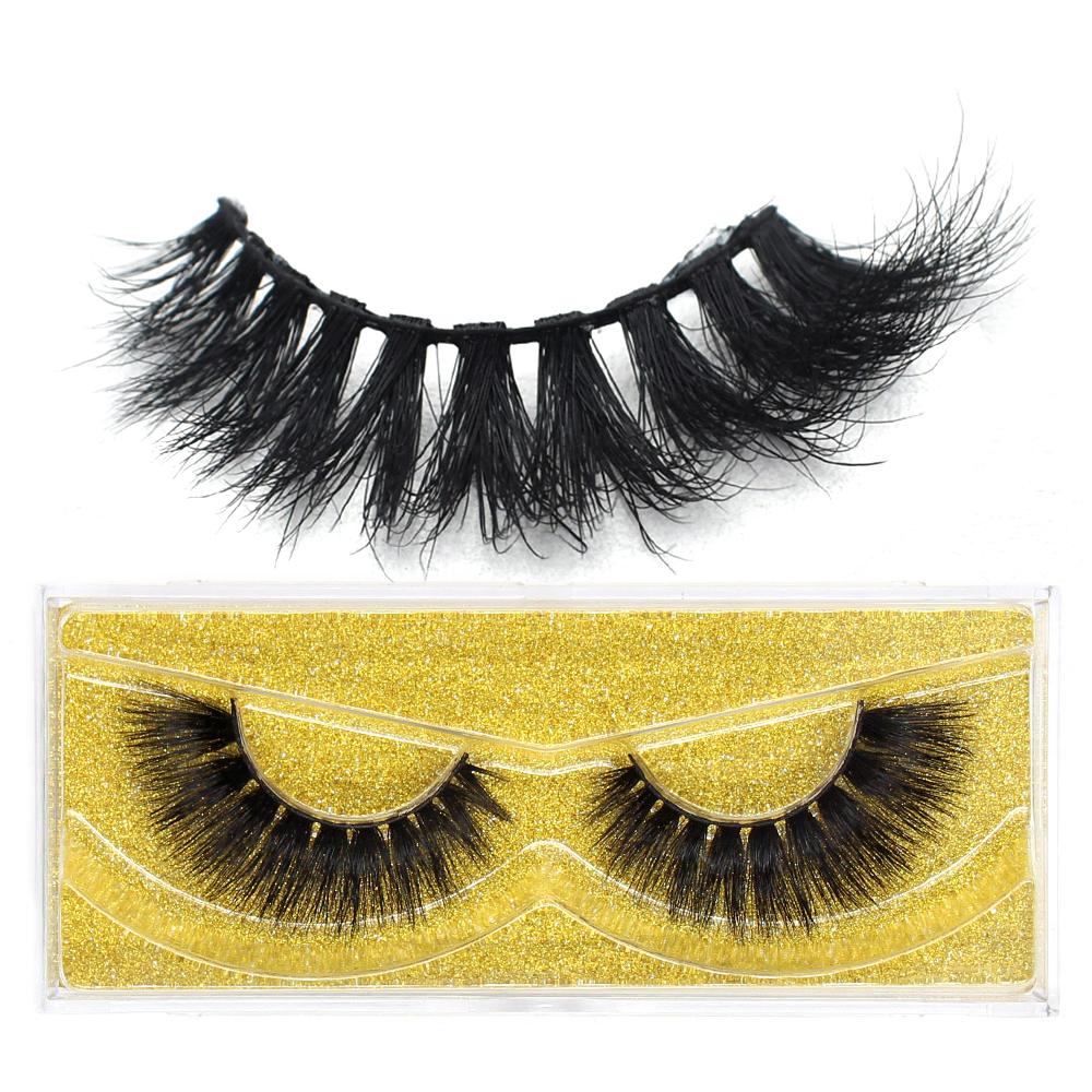 FOXESJI Wimpern 3D Nerz Falsche Wimpern Flauschig Weich Natürlicher Streifen Nerz Wimpern Verlängerung Volumen Fake Wimpern Dicke Wimpern