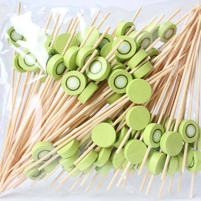 Decorative Bamboo Fruit Skewers