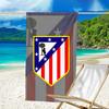 1pc Atletico Madrid Beach Towel, Beach and Seaside Swimming Pool Equipment, Fashion Pattern, Rectangular, Travel Essentials