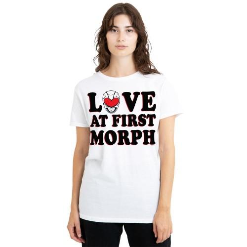 Power Rangers Unisex Adult Love At First Morph T-Shirt