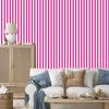 Purple and Powder Pink Striped Wallpaper for Living Room and Bedroom 50x1000
