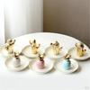 Ananas Display Tray Necklace Bracelet Earrings Organizer - Red