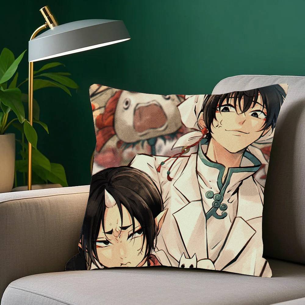 Hozuki's C-Coolheadedness Anime Pillow Case Home Decor Throw For Sofa Bed Car Room Decor Gift Idea