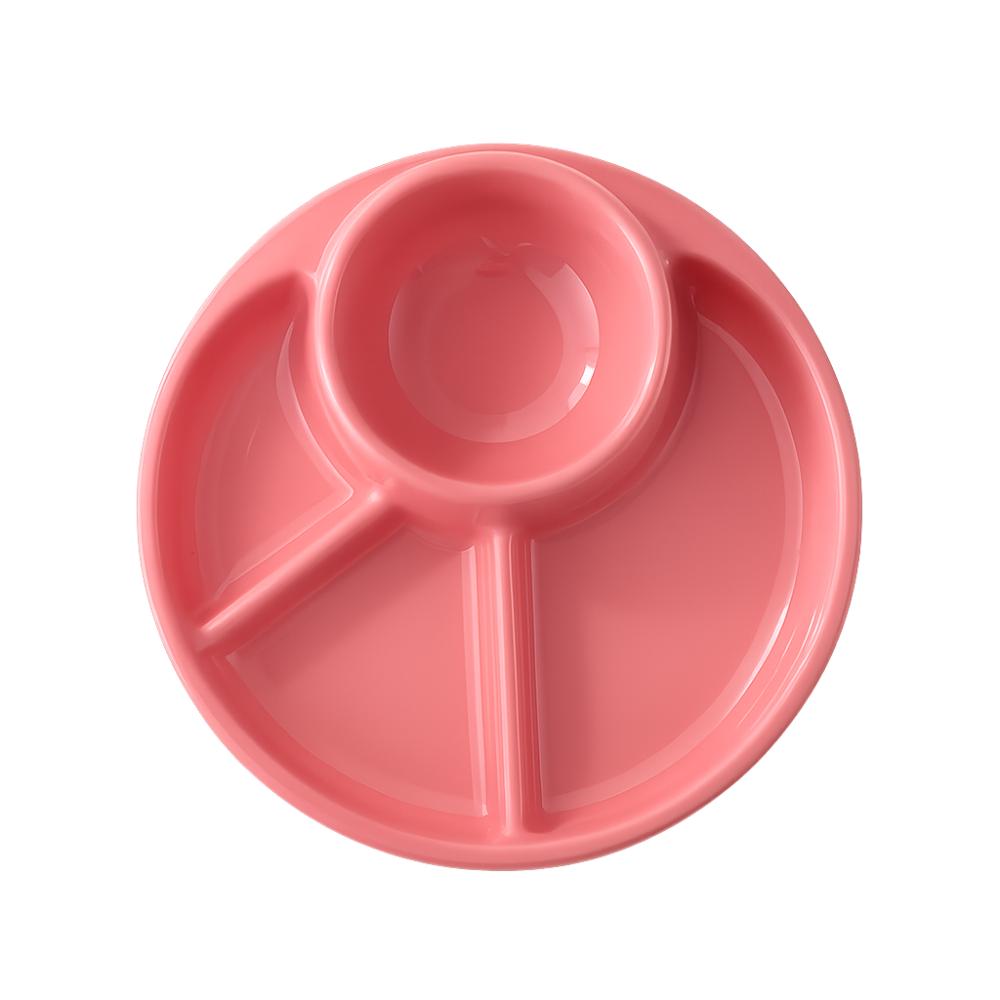 Compartment Design Portion Plate Weight Management Meal Planning Plate Divided Plate  Diet Planning