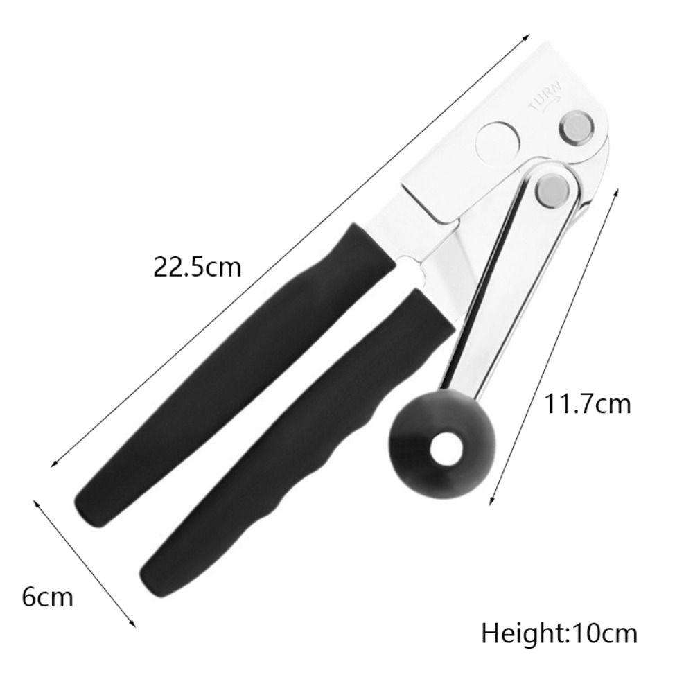 Handkurbel-Dosenöffner mit hoher Härte, manueller Bieröffner, langlebiger Flaschenöffner, Mittagessen
