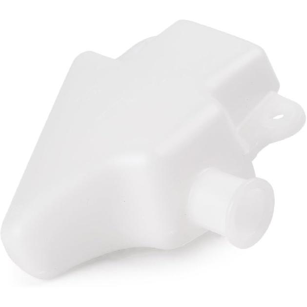 Mallofusa Motorrad Kühler Kühlmittelbehälter Überlaufbehälter Ersatz Kompatibel für Yamaha YZF-R1 2007-2008 Weiß