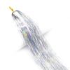 Hippie Decor Glitter Strips Party Headdress Tinsel Sparkle Silk Wig Long Straight Sparkly Ponytail