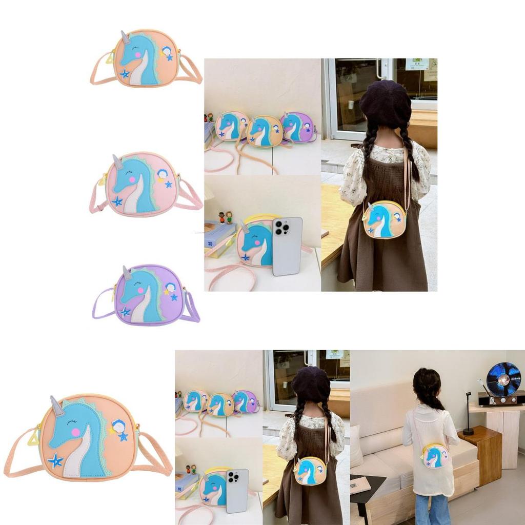 Charming Kids Cute Pony Shoulder Bag For Toddlers Versatile Daily Use