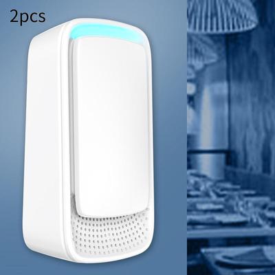 2 Pieces Ion Air Purifier for Home Office Plug In Toilet Bedroom Bathroom