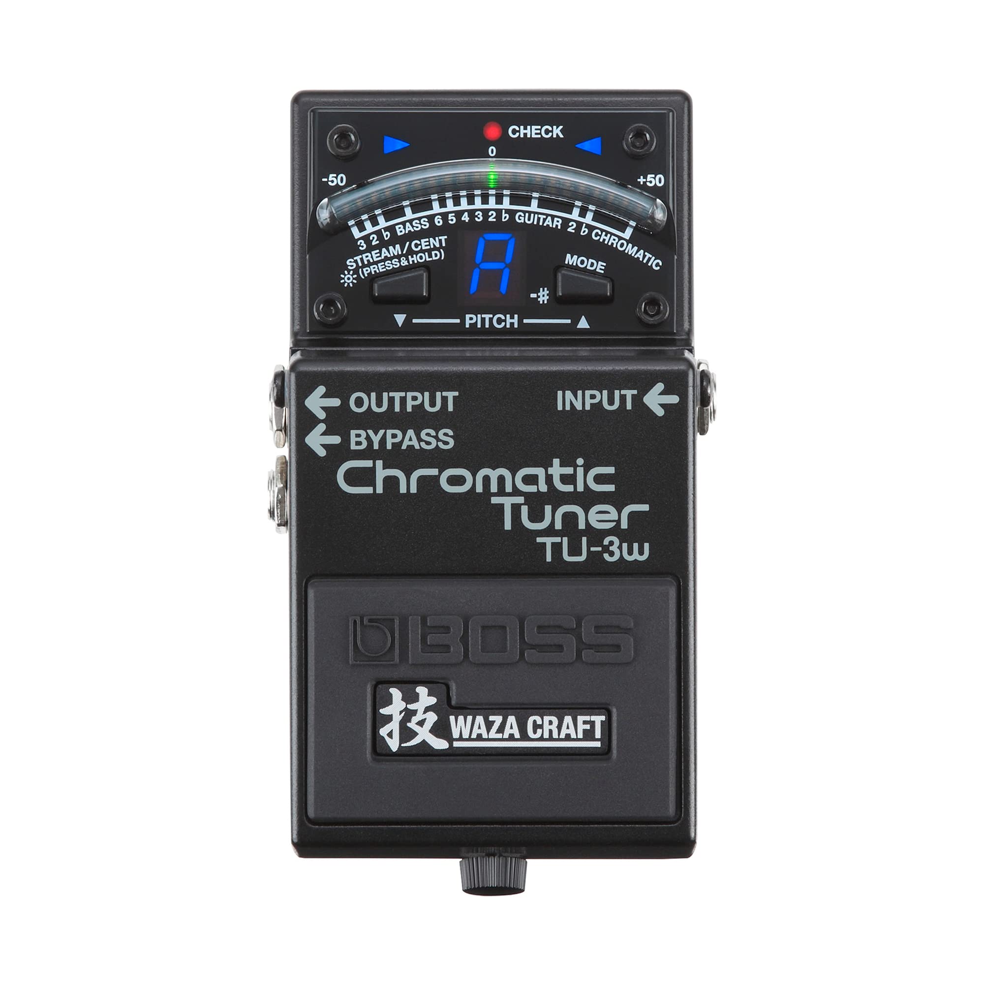 

Boss TU-3W Waza Craft Chromatic Tuner with Bypass