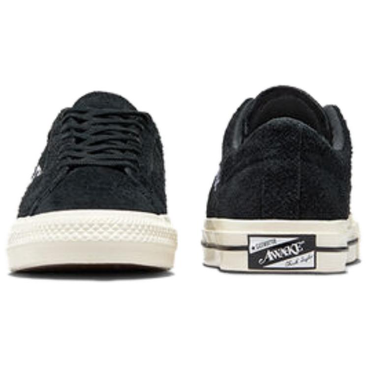 Converse Awake NY X One Star Pro Low Black Unisex Sneakers Egret White A07143C