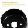 Hole Saw Kit Durable Carbon Steel Metal Circle Power Drill Hole Cutter for Wood PVC and Plastic