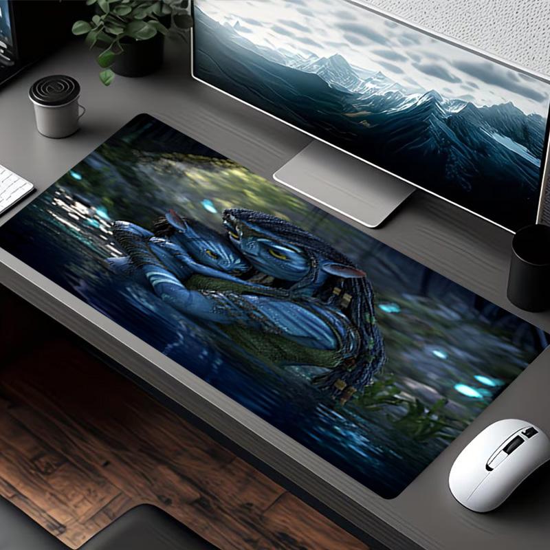Avatar Print Mouse Pad, for Keyboard Pad Laptop PC Mat for Office Home Use, Desk Decor, Perfect Birthday Gift for Gamers
