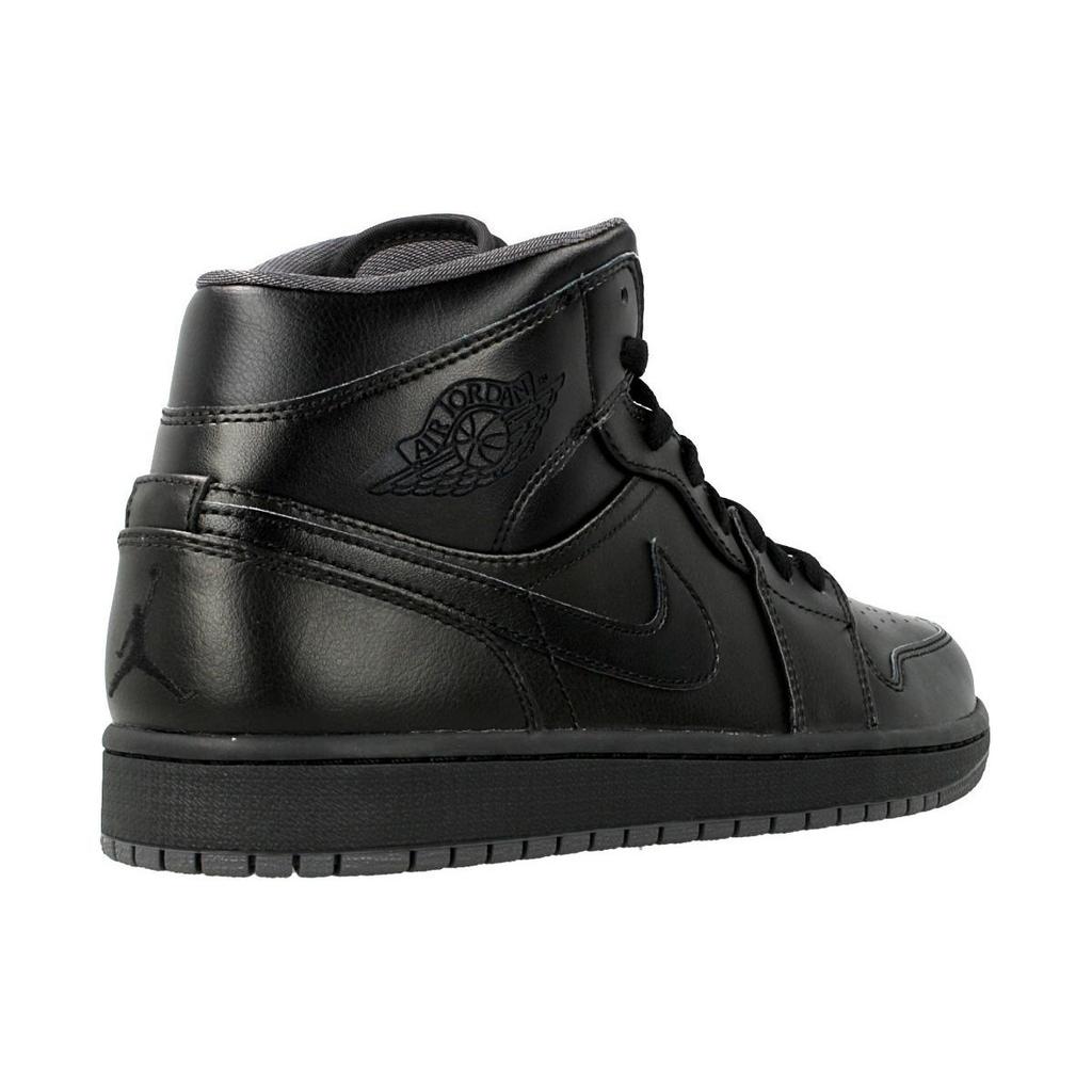 Ny JORDAN 1 Retro Mid Svart 2016 554724-021