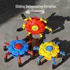 Transforming Robot Fingertip Gyroscope: Ever-changing Mechanical Decompression Toy