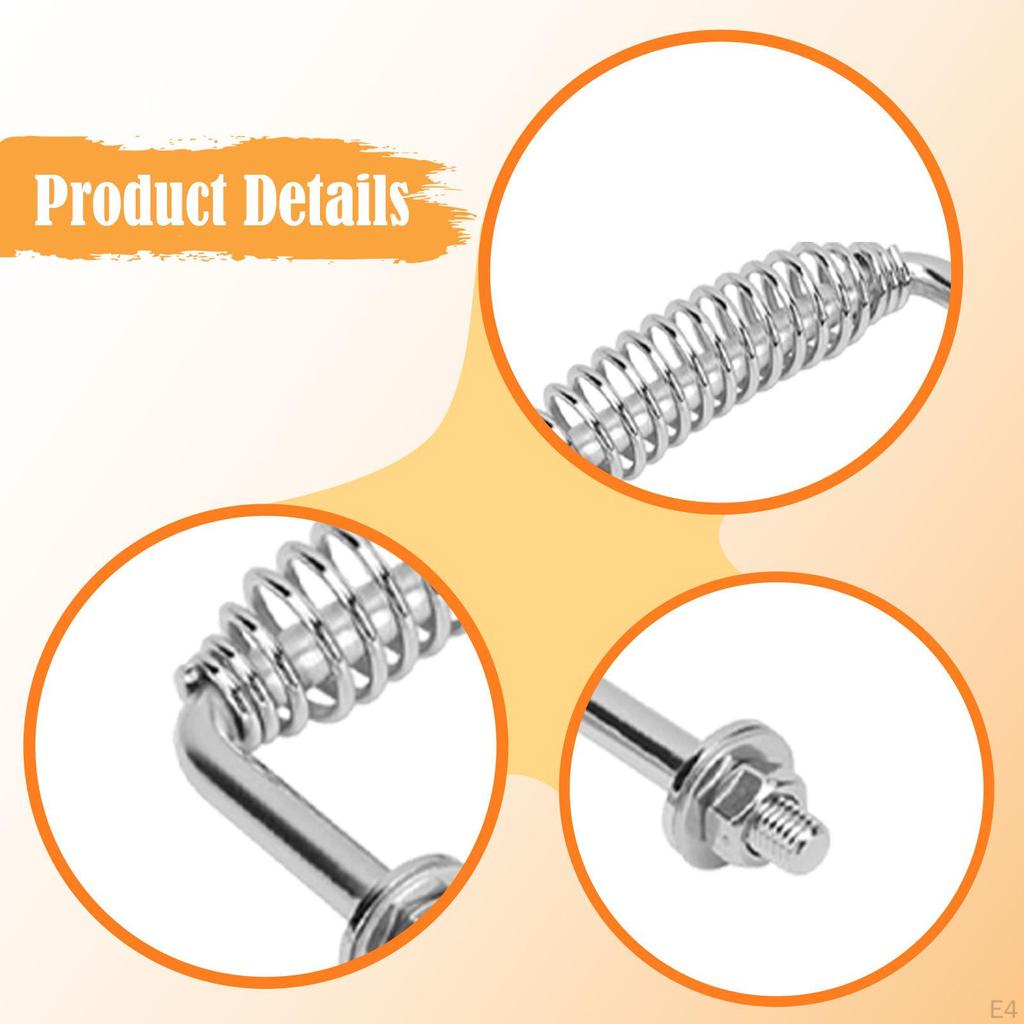 Handle for , Comfortable Stove with Spring Grip Patio, Balcony, Kitchen, Picnic