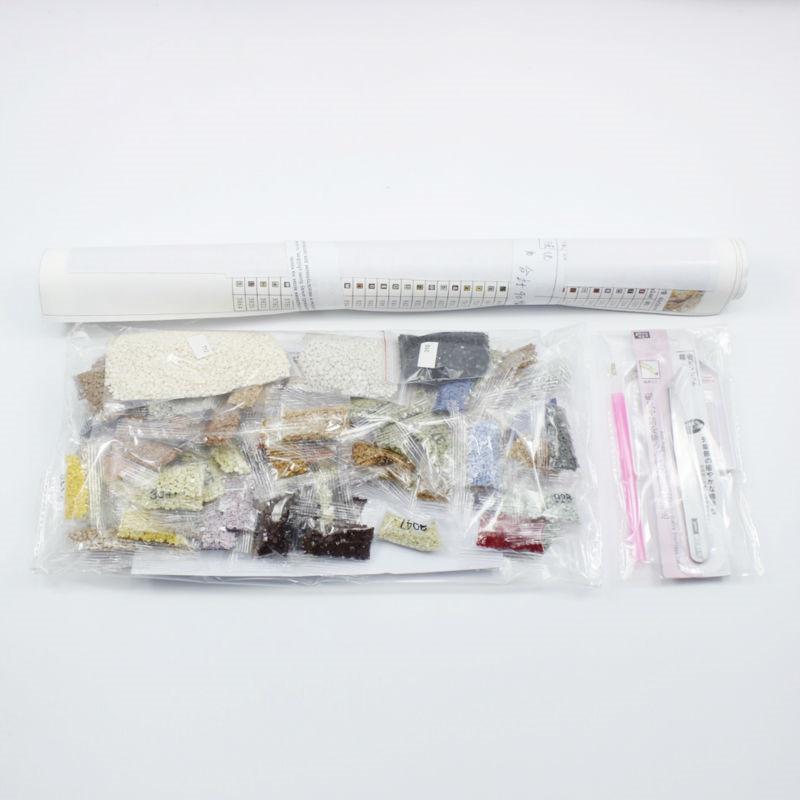 Peinture diamant 5D à perceuse ronde complète, broderie de chien de berger allemand, point de croix, à faire soi-même