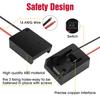 Power Connector Adapter Dock Holder With I/O Switch for  14.4-60V Li-Ion Battery Power Tool Battery Converters