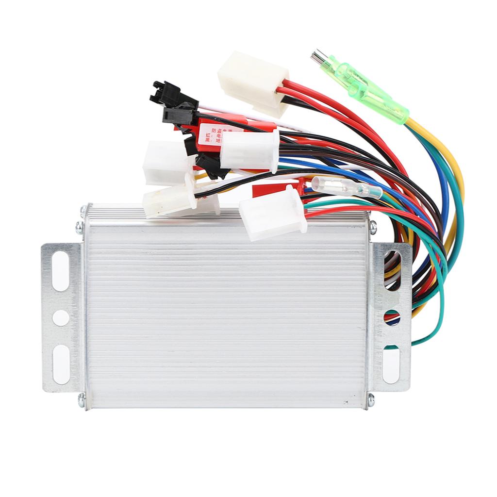 36 48V 350W Aluminium Alloy Silver Universal Brushless Motor Controller for Electric Bike Accessory