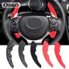 ABS Carbon Fiber Car Steering Wheel Paddle Shift Extension For Lexus IS NX RC F SPORT Fsport IS200t IS250 IS300 IS350 IS300h