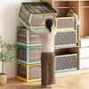 Xingyou Storage Box Household Wardrobe Clothing Clothes Quilt Organizing Box Plastic Transparent Folding Storage Box Storage Box