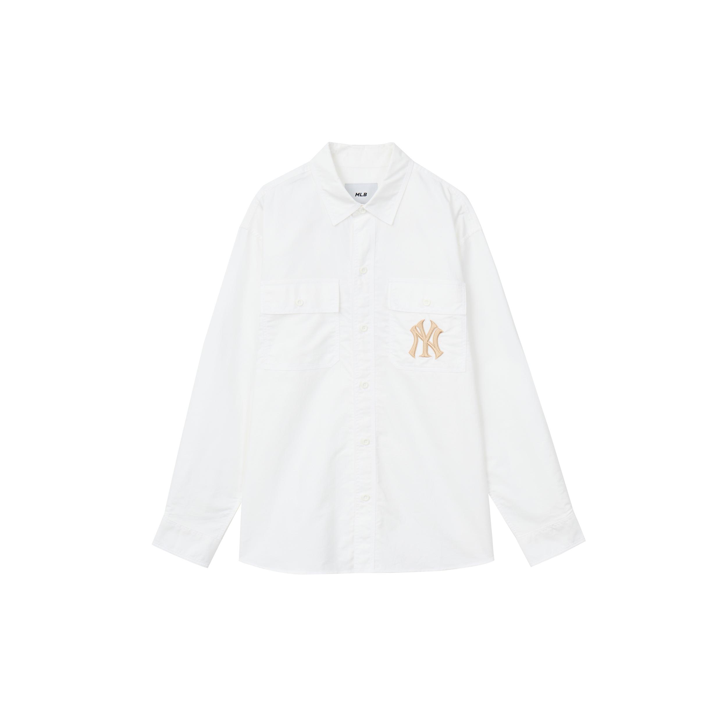 MLB New York Yankees Shirt Unisex White 3AWS03014-50IVS XL