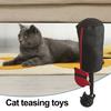 Interactive Cat Boxing Toy Punching Bag with Bell And Crinkle Sounds Suction Cup Toy for Stable Play Stimulates Hunting Instincts