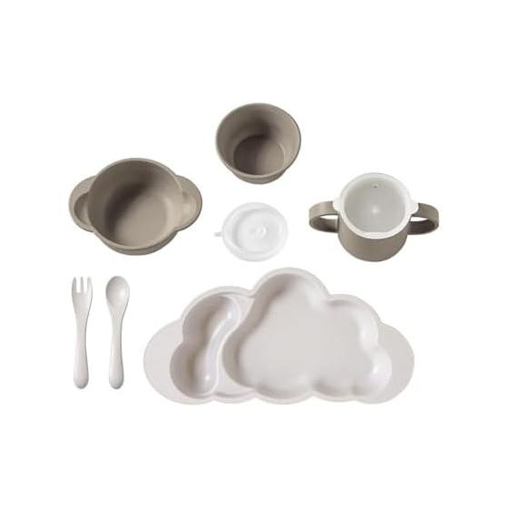 [10mois] mamamanma grande set taupe 22251006 brown x white