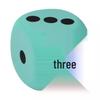 8cm EVA Rounded Corner Foam Dice - Six-Sided, 3.8cm Square