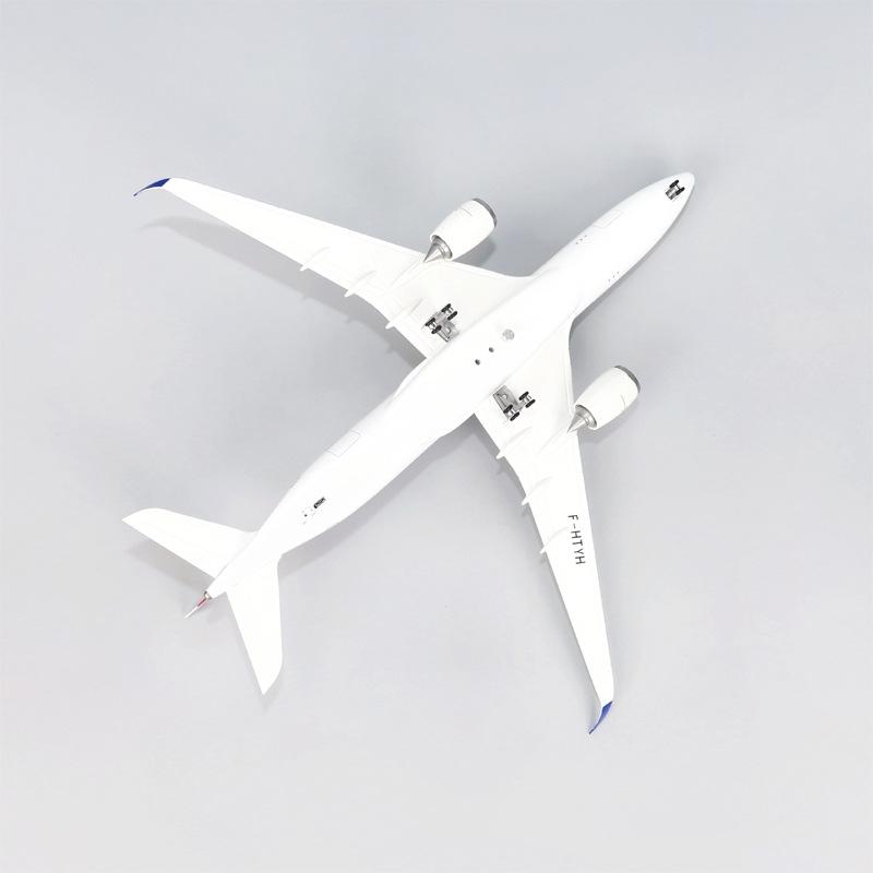 A350 Air France airplane model 47cm Children toys Toy resin planes with Lights and Wheels Die-cast for Collection gift