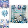 Frozen Princess Elsa Anna Balloons For Birthday Party Decoration