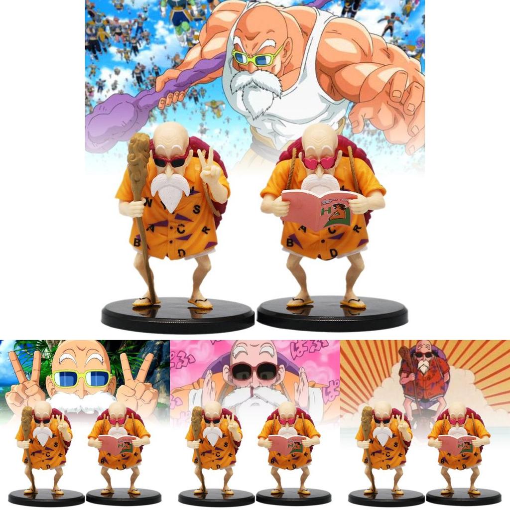 Unique Creative Turtle Sage Figurine Dragon Ball Character Pvc Car Decoration Gift
